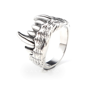 Vampire Teeth Stainless Steel Ring