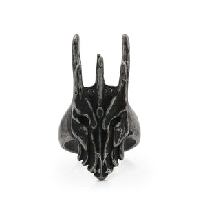 Helm of Sauron Stainless Steel Ring