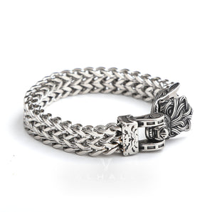 Celtic Wolf Stainless Steel Animal Bracelet