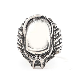 Punk Predator Elder Stainless Steel Ring