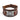 Antique Silver Brown Leather