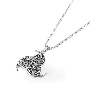 Handcrafted Odin's Horn Pendant & Chain