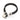 Anchor Skull Double Braided Leather Bracelet Stainless Steel