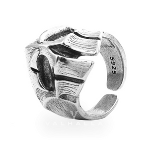 Sparta Stainless Steel Skull Ring