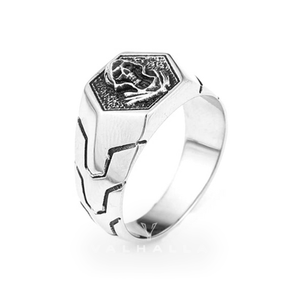 Grim Reaper Skull Stainless Steel Men’s Ring