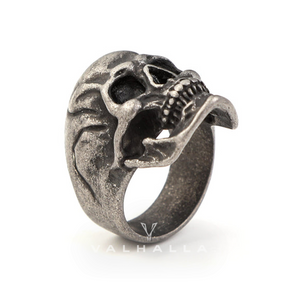Calvarium Sterling Silver Skull Ring