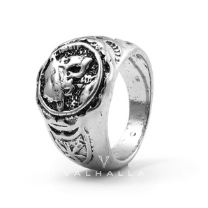 1936 Hobo Nickels Liberty Skull Ring