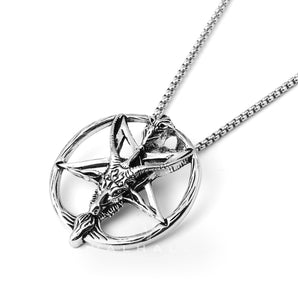 Baphomet Stainless Steel Satan Pendant