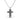 Resurrected Jesus Pure Tin Cross Necklace