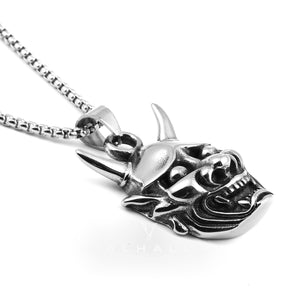 Demon Oni Skull Pendant