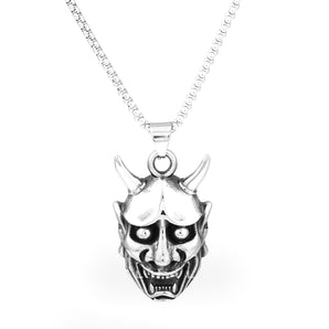 Demon Oni Skull Pendant