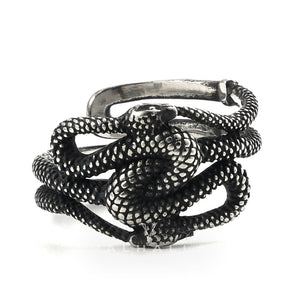 Twist Snake Stainless Steel Animal Ring