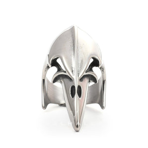 Crow Head Stainless Steel Beast Ring