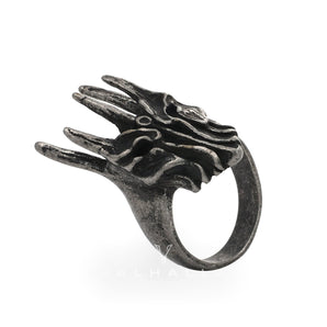 Helm of Sauron Stainless Steel Ring