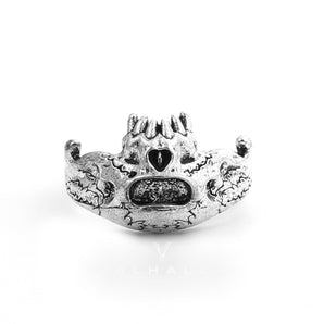 Greek Mythology Cyclops Skull Stainless Steel Ring