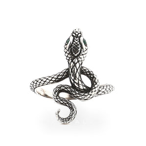 Covetous Silver Serpent Sterling Silver Ring