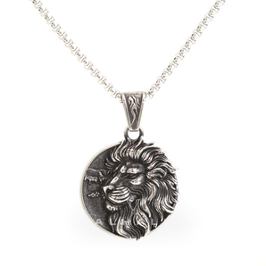 Majestic Lion Head Stainless Steel Pendant