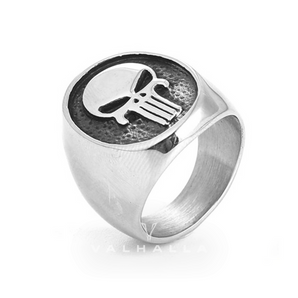 Punk Designed Skull Head Stainless Steel Ring