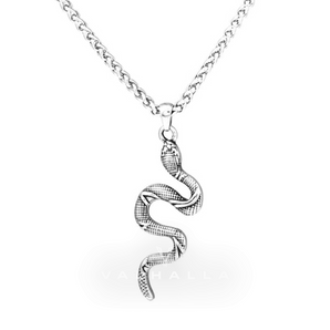 Snake Design Stainless Steel Animal Pendant