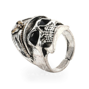 Naval Instructor Skull Ring