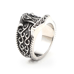 Mjöllnir hammer Stainless Steel Viking Ring