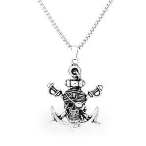 Death Pirate Stainless Steel Pendant