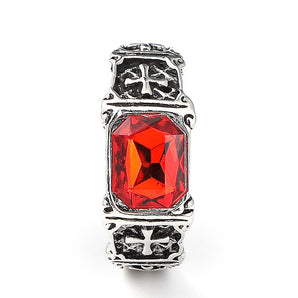 Vintage Cross Gemstone Ring