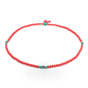 Prayer Beads Turquoise Necklace