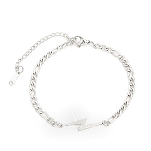 Lightning Stainless Steel Minimalism Bracelet