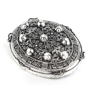 Viking Zinc Alloy Turtle Fibula Brooch