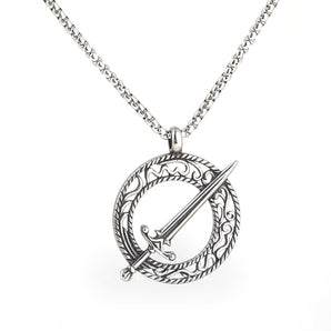 Blades Of Darkmoon Stainless Steel Pendant