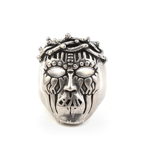 Joey Mask Stainless Steel Slipknot Ring
