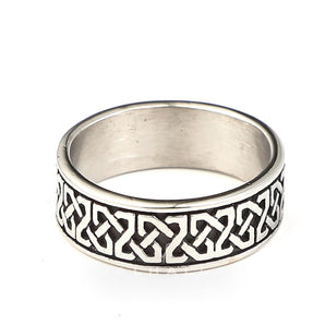 Viking Runes Stainless Steel Ring