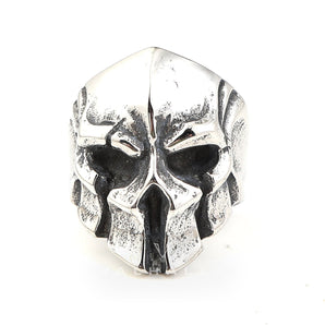 GTHIC Sparta Stainless Steel Skull Ring