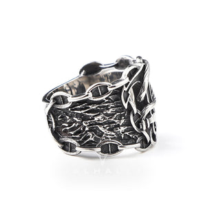 Sailor Anchor Stainless Steel Marine Ring