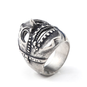 Slipknot Pinocchio-esque Mask Stainless Steel Ring