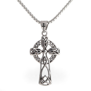 Celtic Cross Stainless Steel Viking Pendant
