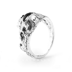 Greek Mythology Cyclops Skull Stainless Steel Ring