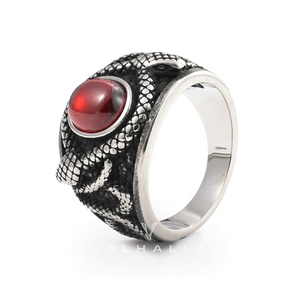 Double-headed Snake Stainless Steel Ring