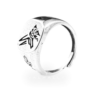 Horus And Anubis Ring