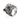 Roaring Tiger Sterling Silver Open Ring