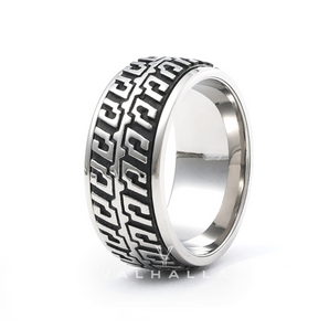 Tire Stainless Steel Biker Spinner Ring