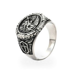 Archangel Saint Michael Stainless Steel Ring