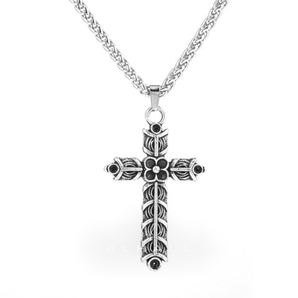Handcrafted Stainless Steel Athelstan's Cross Necklace