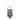 Owl Stainless Steel Gemstone Skull Pendant