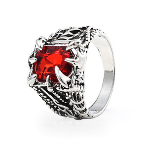 Cool Dragon Claw CZ Ring